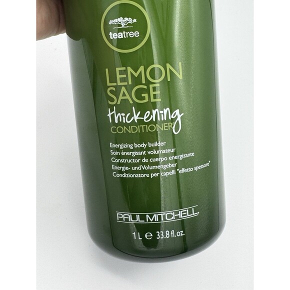 Paul Mitchell Tea Tree Lemon Sage Thickening Conditioner 33.8 oz Volume - Picture 3 of 8